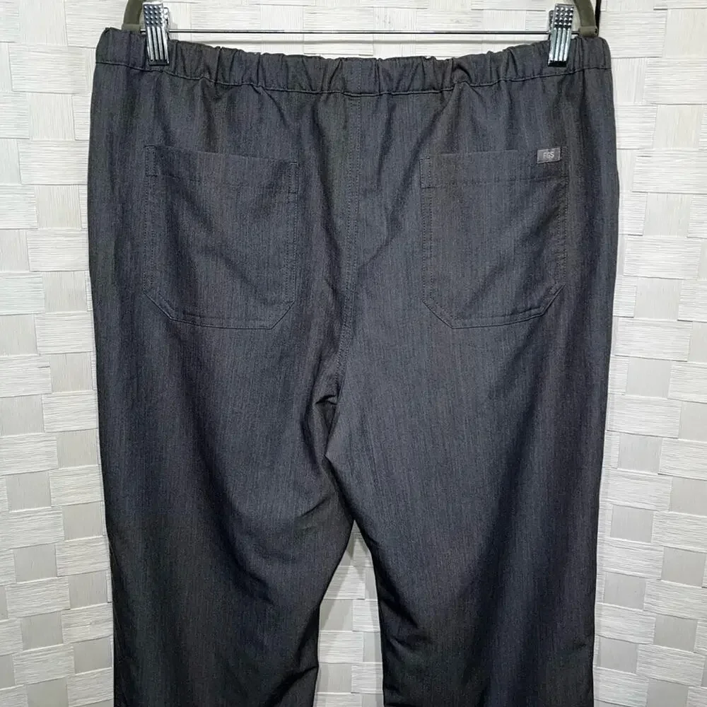 FIGS Technical Collection Men's Pisco Basic Scrub Pants Size Large Graphite
